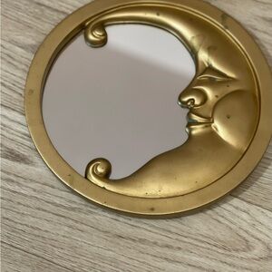Gold Moon Wall Mirror